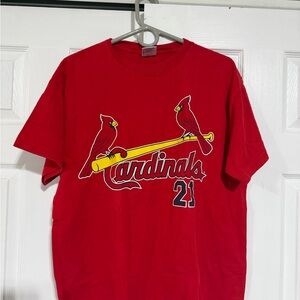 St Louis Cardinals Tee Shirt Tino Martinez MLB Baseball